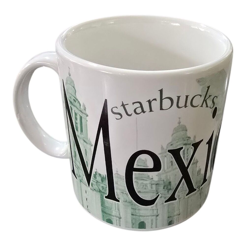 Starbucks Mexico City Collectors Series Coffee Cup Mug 18 fl oz. 2007 City Mug